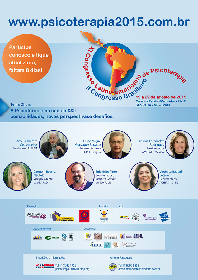 XI Congresso Latino-americano de Psicoterapia