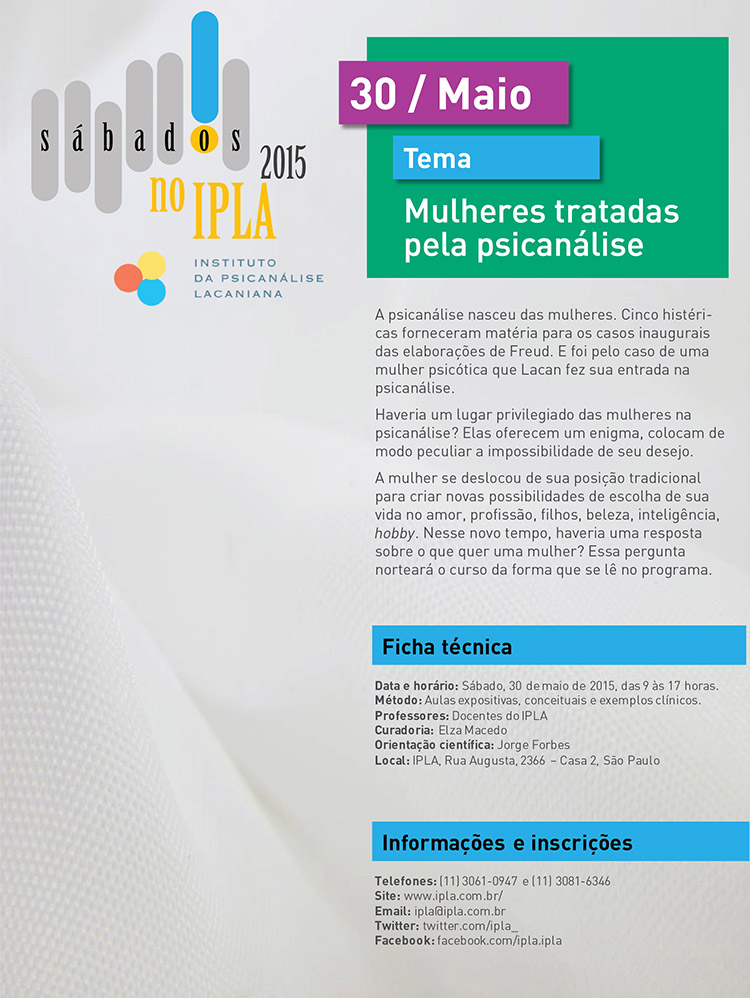 Mulheres tratadas pela psicanálise